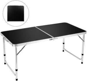 4' Aluminum Adjustable Lightweight Desk