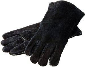 Lodge 14.5” Leather Outdoor Cooking Gloves