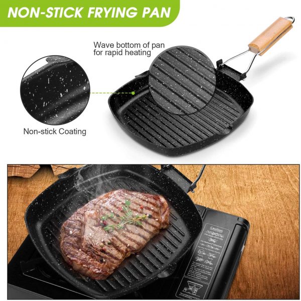 Odoland Camping Fry/Grill Pan
