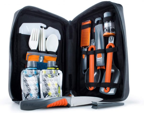 All you need to cook, prep, and eat with on your next outdoor adventure