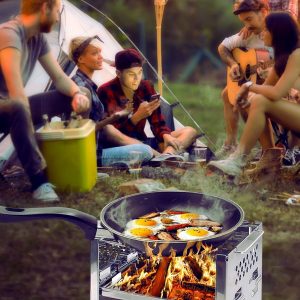 Take this wood burning stove on your next adventure